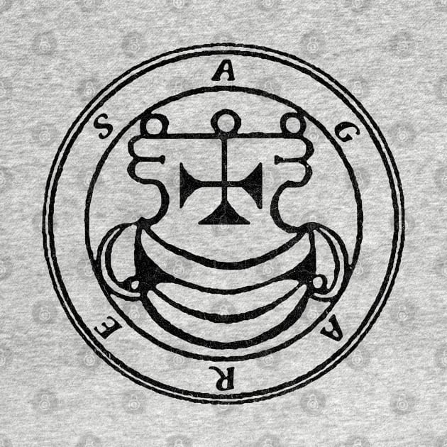 Seal Of Agares / Pseudomonarchia Daemonum by CultOfRomance